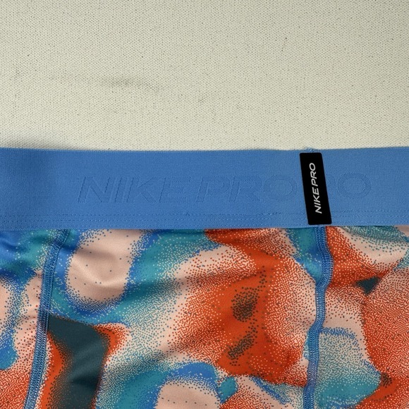 Nike Pro Compression Tight Dri-FIT Shorts Coral Blue HQ0223-664 Mens 2XL Train - Picture 4 of 5